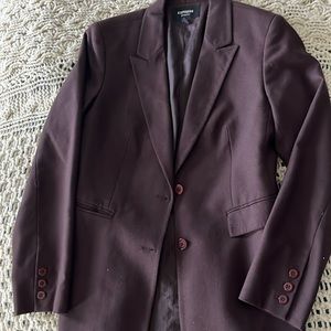 Fitted blazer dress coat sz 5/6 two button fitted